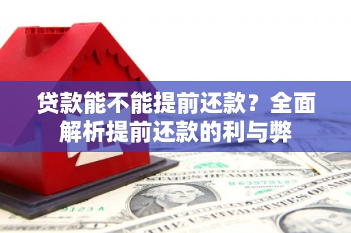 奎文贷款能不能提前还款？全面解析提前还款的利与弊