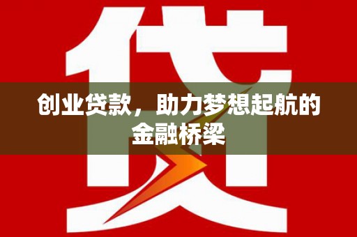 奎文创业贷款，助力梦想起航的金融桥梁