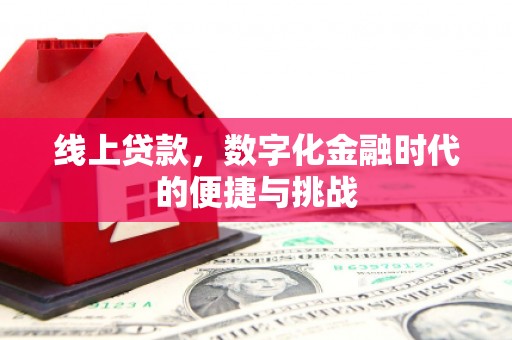 奎文线上贷款，数字化金融时代的便捷与挑战