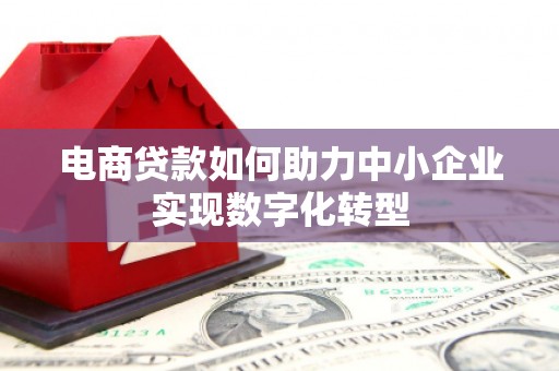 奎文电商贷款如何助力中小企业实现数字化转型