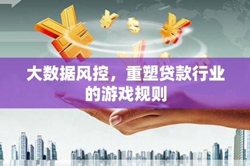 奎文大数据风控，重塑贷款行业的游戏规则