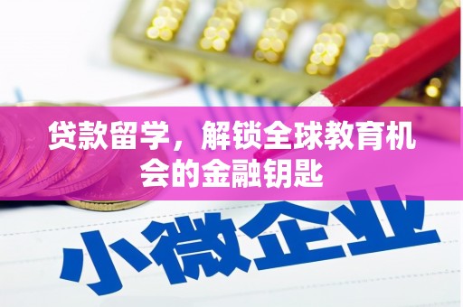 奎文贷款留学，解锁全球教育机会的金融钥匙