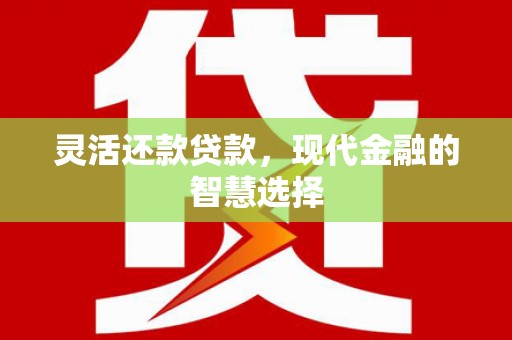 奎文灵活还款贷款，现代金融的智慧选择