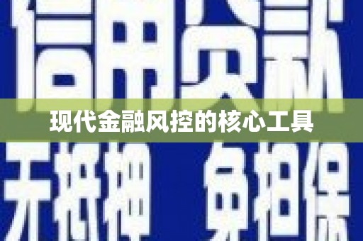 奎文现代金融风控的核心工具