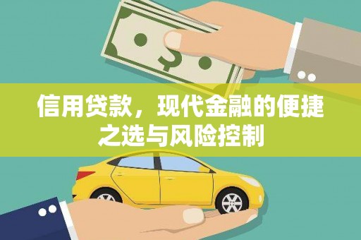 奎文信用贷款，现代金融的便捷之选与风险控制