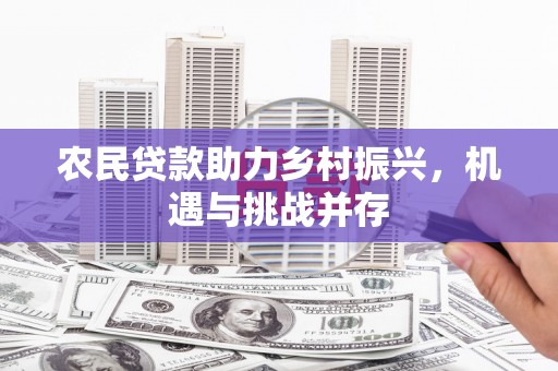 奎文农民贷款助力乡村振兴，机遇与挑战并存