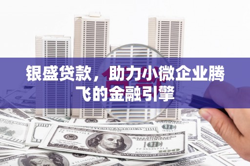 奎文银盛贷款，助力小微企业腾飞的金融引擎