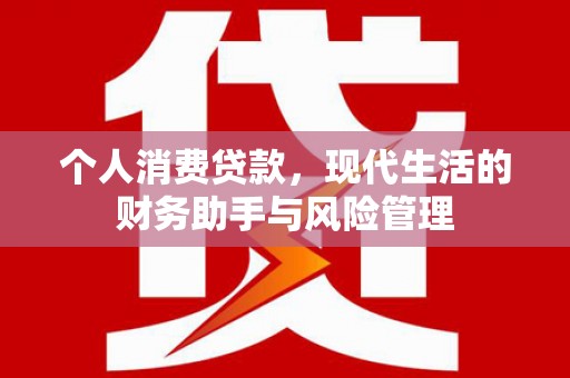 奎文个人消费贷款，现代生活的财务助手与风险管理