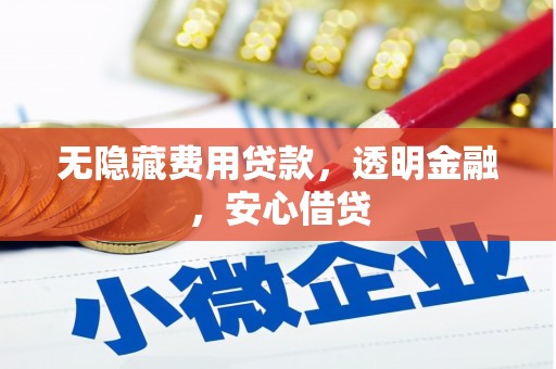 奎文无隐藏费用贷款，透明金融，安心借贷