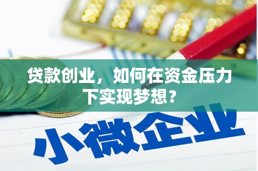 奎文贷款创业，如何在资金压力下实现梦想？