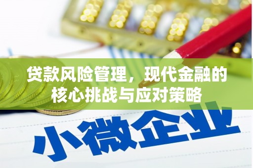 奎文贷款风险管理，现代金融的核心挑战与应对策略