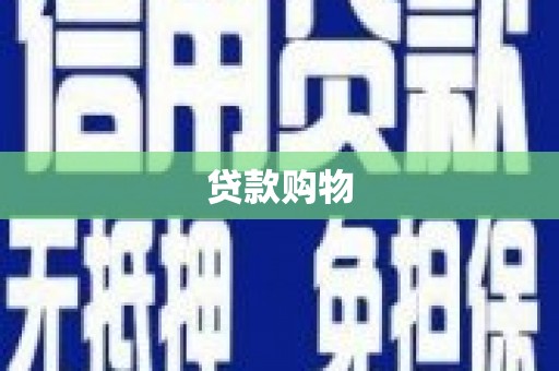 奎文贷款购物