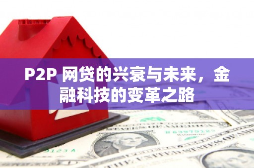 奎文P2P 网贷的兴衰与未来，金融科技的变革之路
