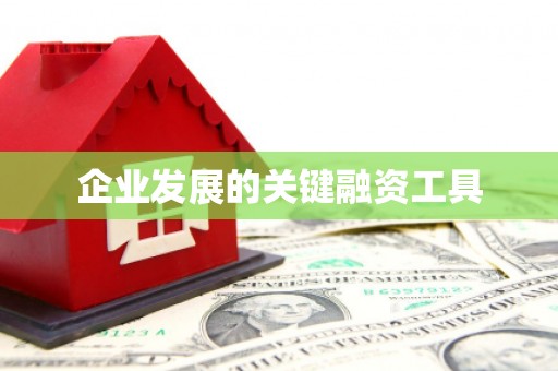奎文企业发展的关键融资工具