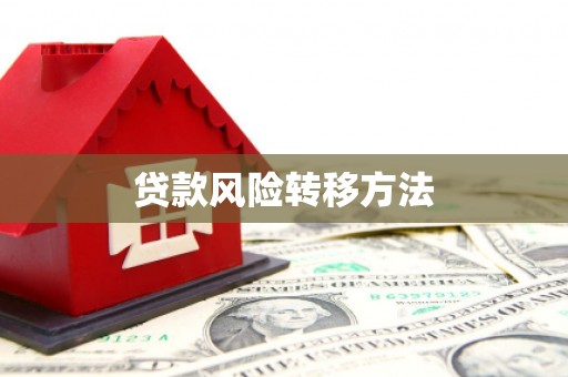奎文贷款风险转移方法