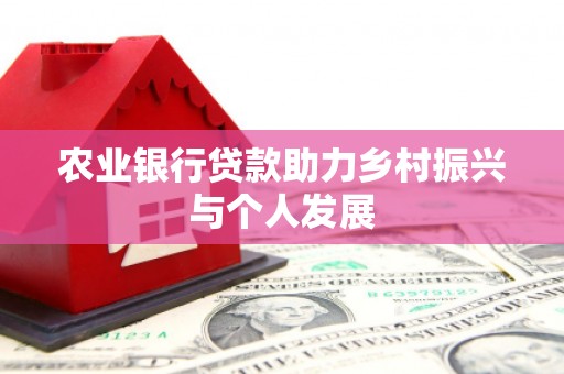 奎文农业银行贷款助力乡村振兴与个人发展