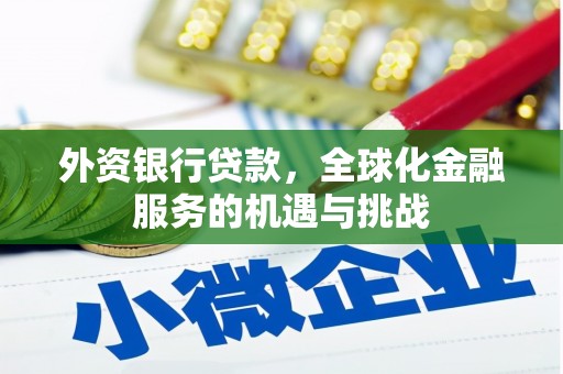 奎文外资银行贷款，全球化金融服务的机遇与挑战