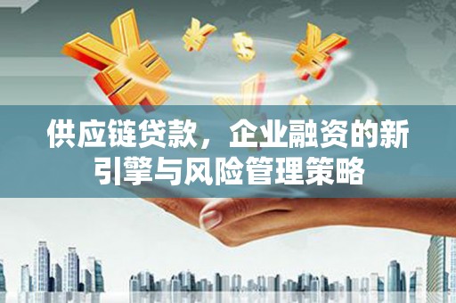 奎文供应链贷款，企业融资的新引擎与风险管理策略