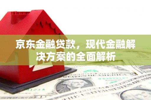 奎文京东金融贷款，现代金融解决方案的全面解析