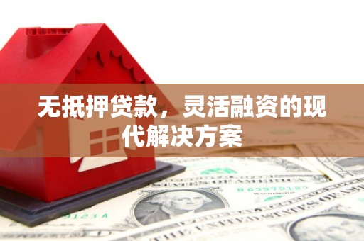 奎文无抵押贷款，灵活融资的现代解决方案