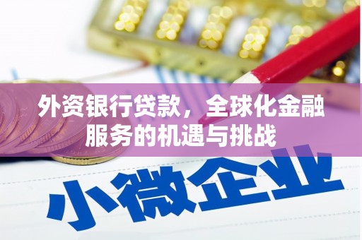 奎文外资银行贷款，全球化金融服务的机遇与挑战