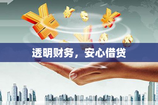 奎文透明财务，安心借贷