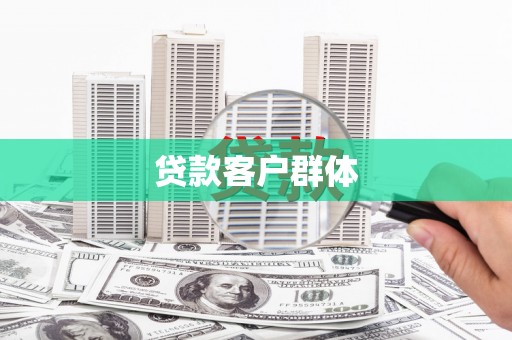 奎文贷款客户群体