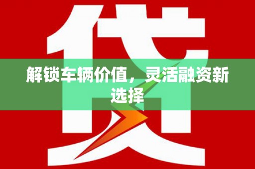 奎文解锁车辆价值，灵活融资新选择