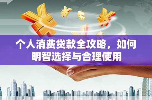 奎文个人消费贷款全攻略，如何明智选择与合理使用