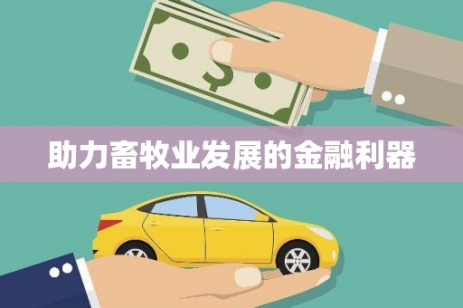 奎文助力畜牧业发展的金融利器